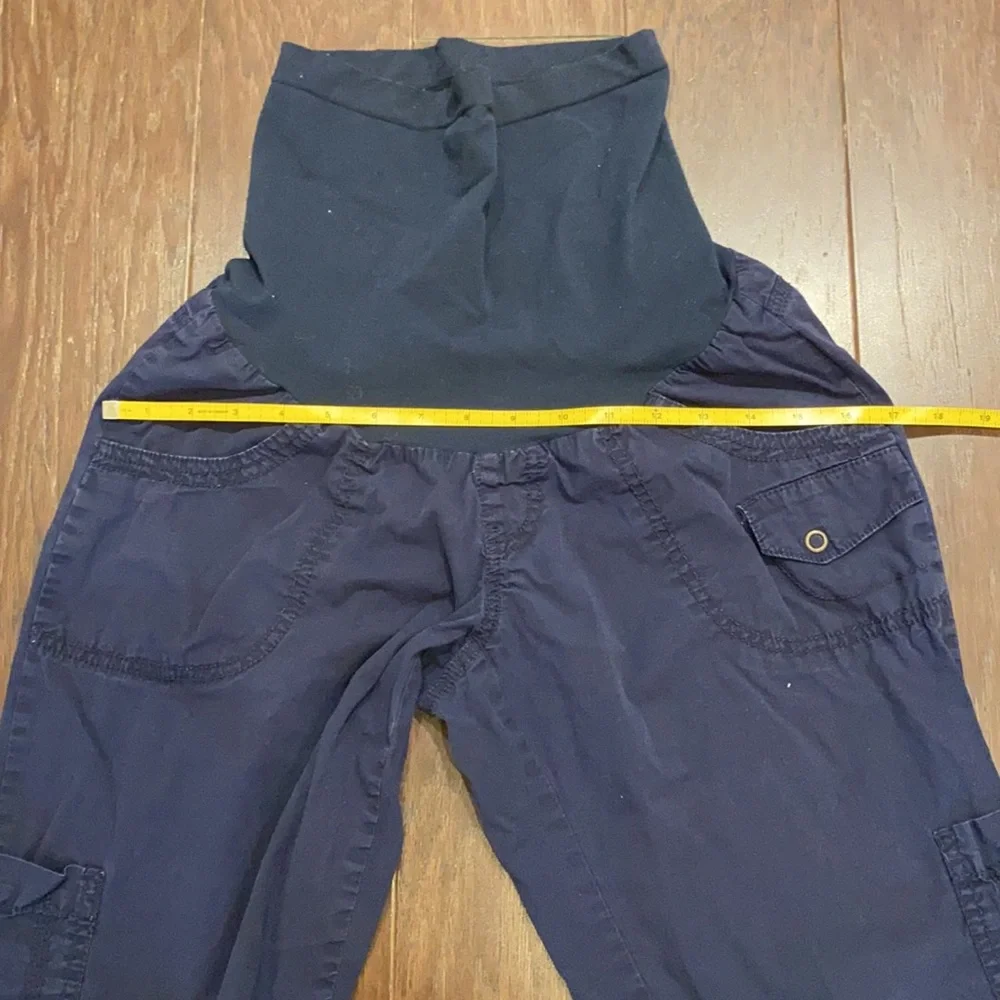 Women's Navy Maternity Pants (SO COMFORTABLE!!) - Picture 11 of 12